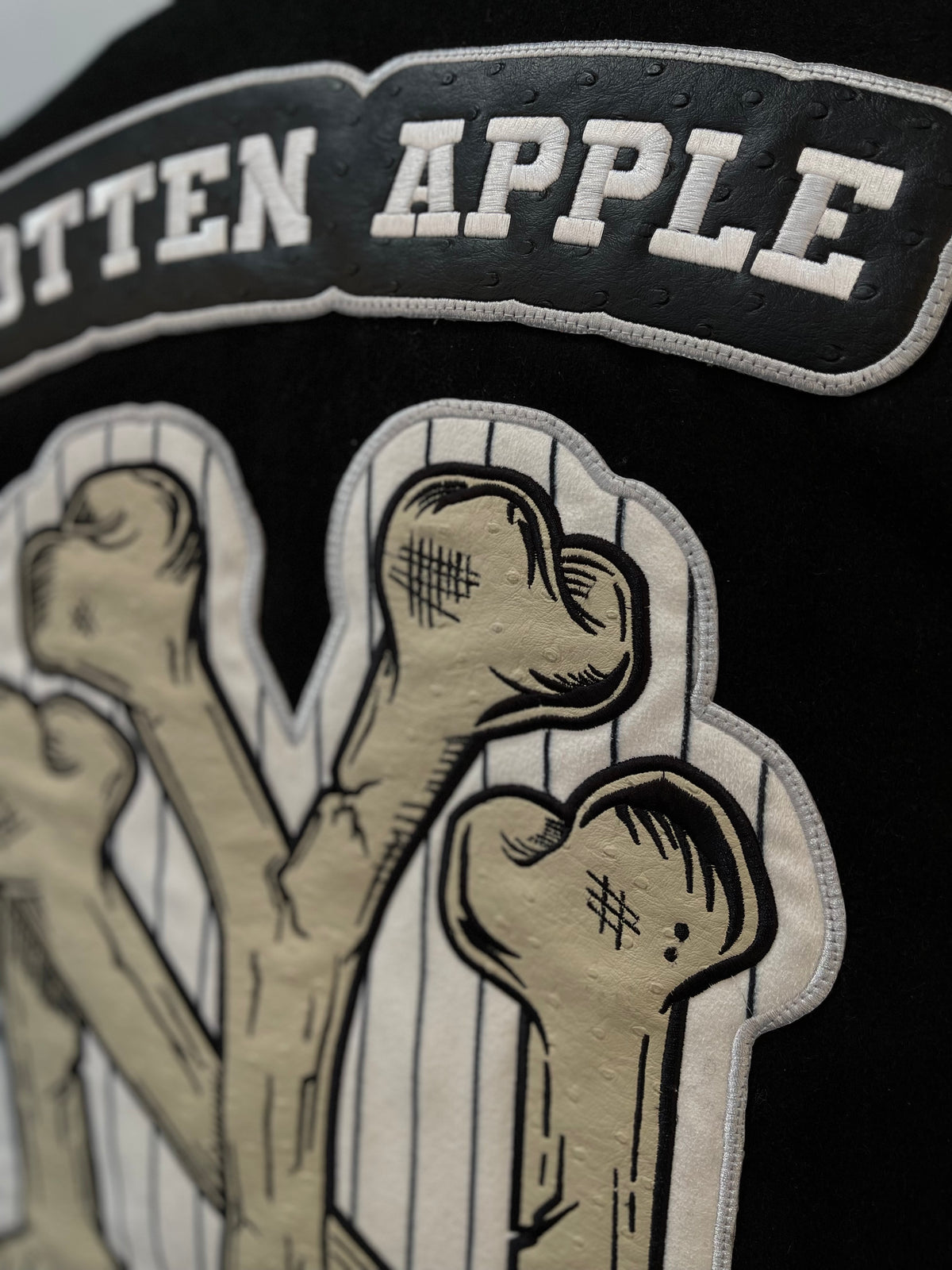 Rotten Apple Wool Varsity Jacket