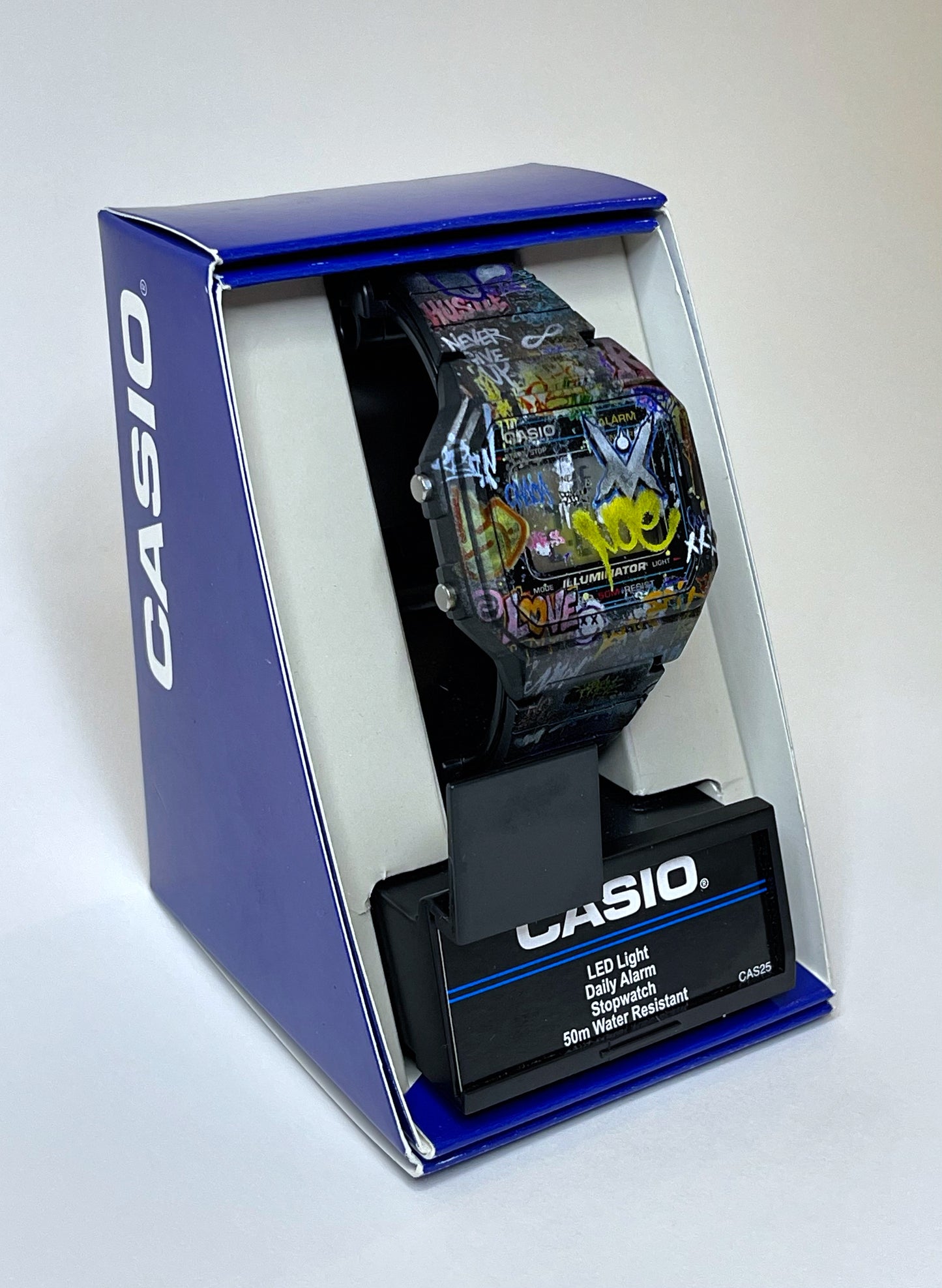 VM Graffiti Belt & Casio Watch The Essentials Pack (Bonus Wallet)