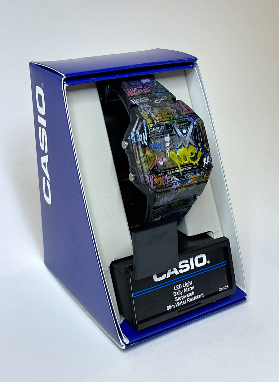 Graffiti Watch Customized Casio By VM