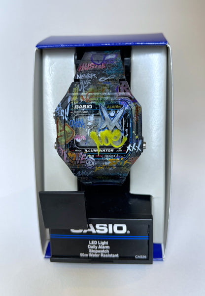 Graffiti Watch Customized Casio By VM