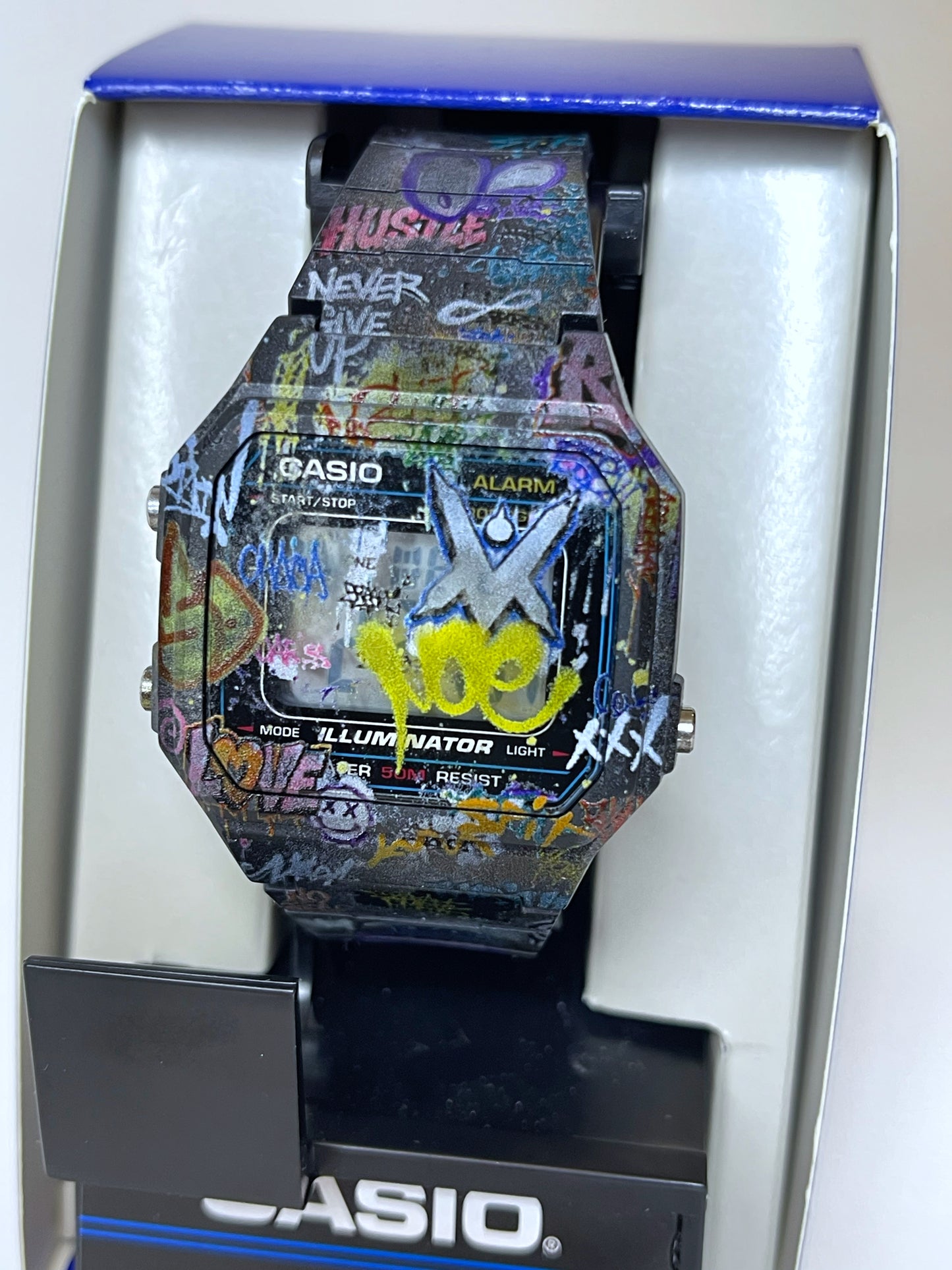 VM Graffiti Belt & Casio Watch The Essentials Pack (Bonus Wallet)