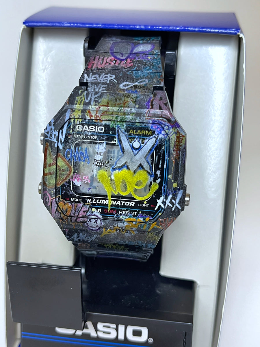 Graffiti Watch Customized Casio By VM