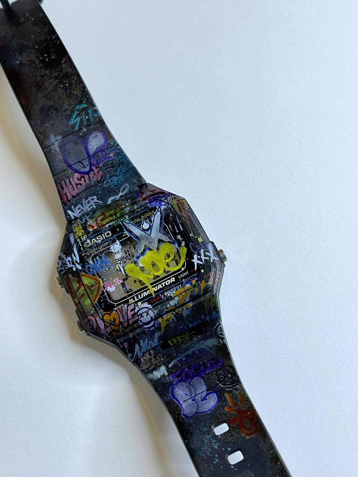 Graffiti Watch Customized Casio By VM