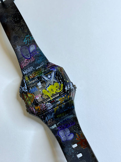 Graffiti Watch Customized Casio By VM
