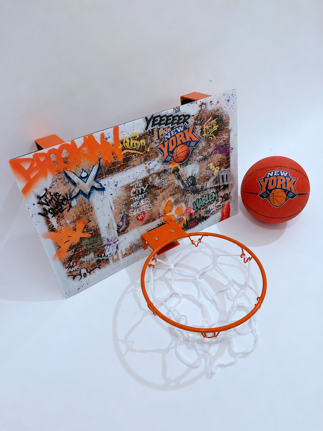 VM NYC Graffiti Mini Basketball Hoop