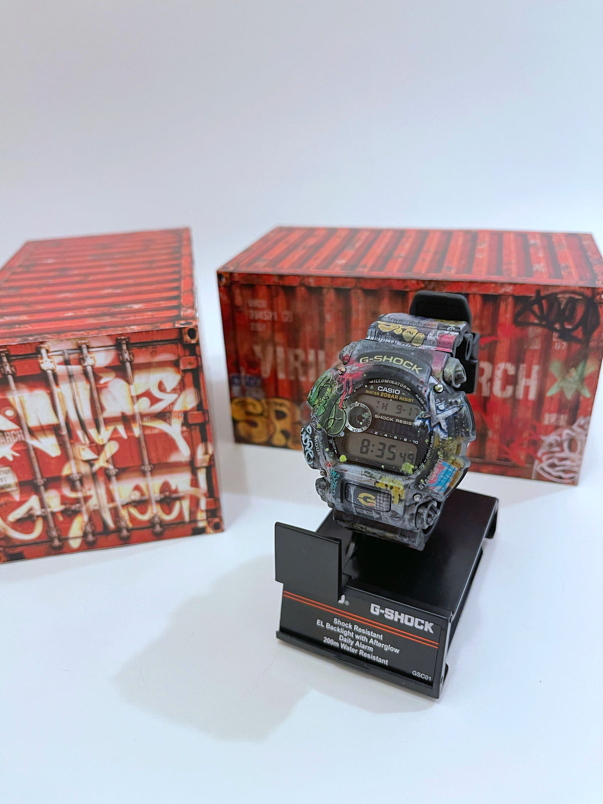 Graffiti Watch V3 (FOUND OBJECT) Customized G Shock Casio By VM