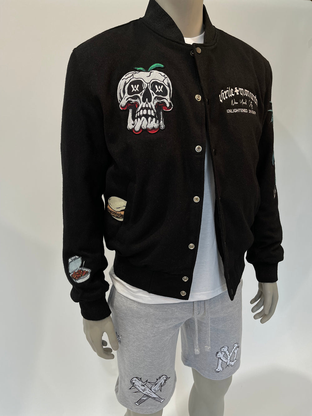 Rotten Apple Wool Varsity Jacket