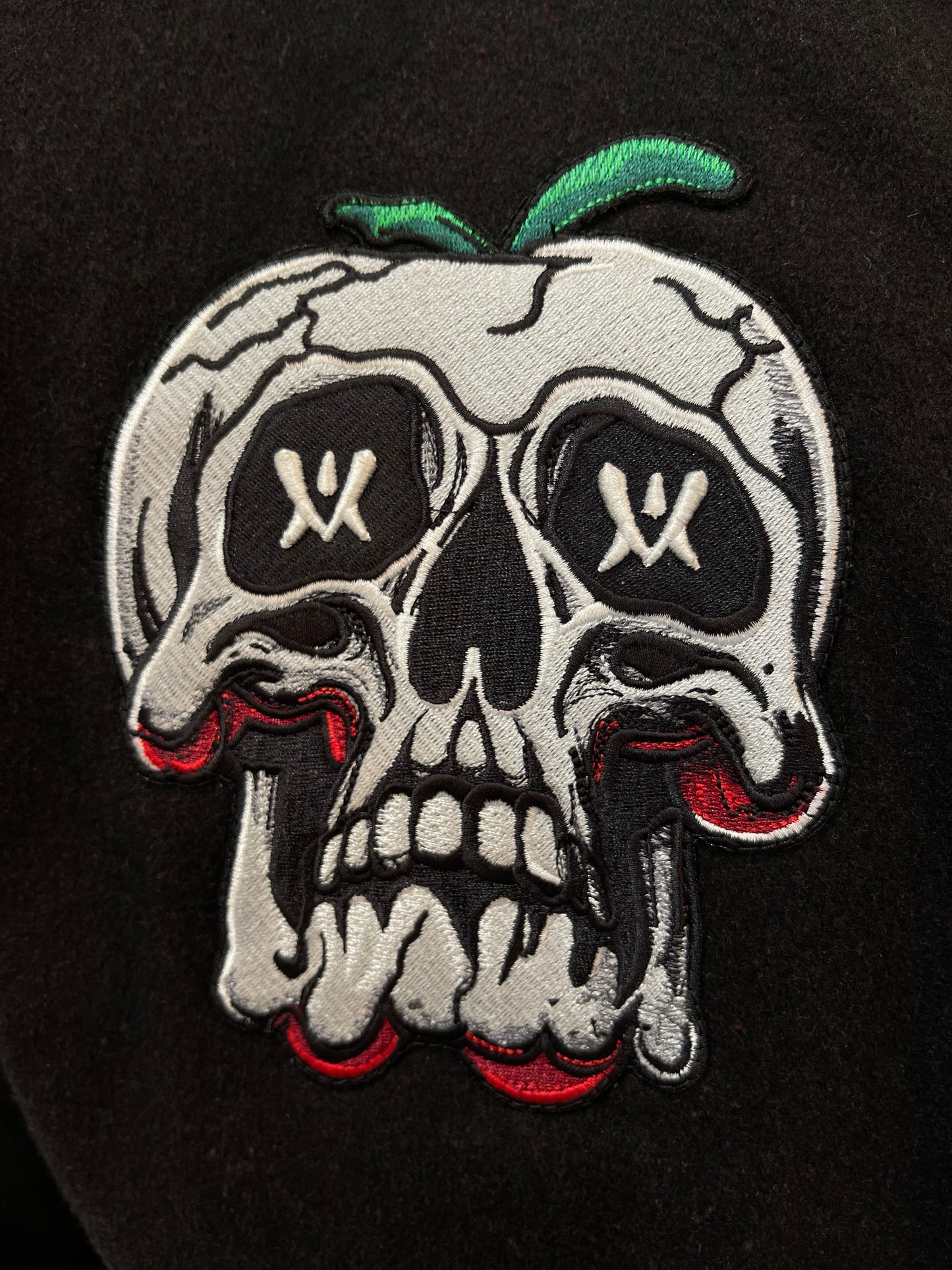 Rotten Apple Wool Varsity Jacket