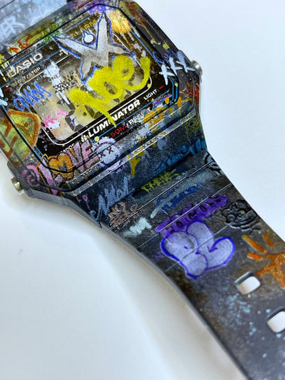 VM Graffiti Belt & Casio Watch The Essentials Pack (Bonus Wallet)