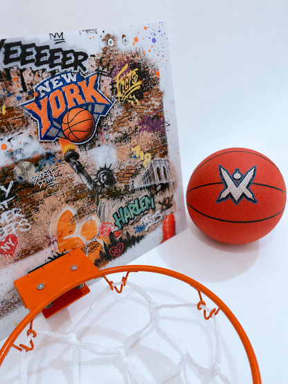 VM NYC Graffiti Mini Basketball Hoop