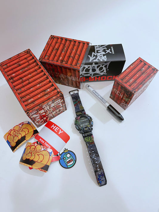 Graffiti Watch V3 (FOUND OBJECT) Customized G Shock Casio By VM