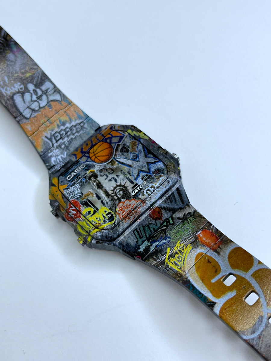 Graffiti Watch V2 (NYC) Customized Casio By VM