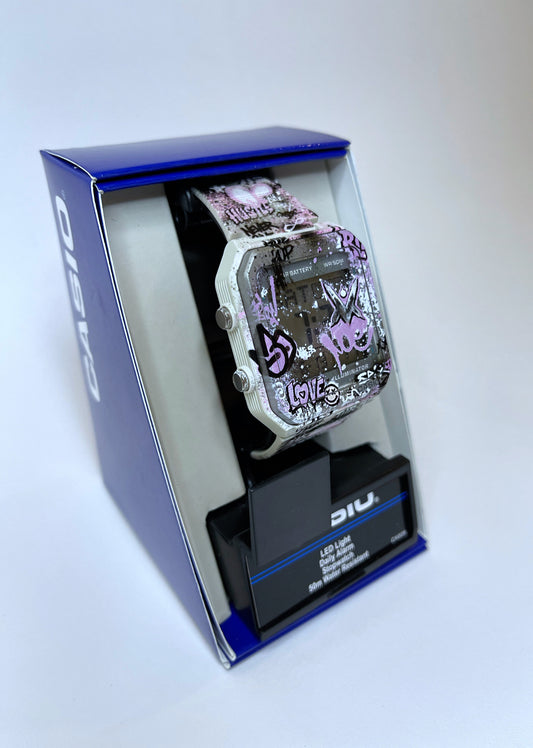 VM Casio Graffiti Watch (Shy Pink) LIMITED!